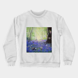 Spring Bluebell Fairies Crewneck Sweatshirt